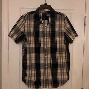 Rusty Men’s Black Short Sleeve Button Down